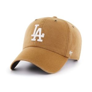 NEW! LA DODGERS CARHARTT X '47 CLEAN UP BROWN
